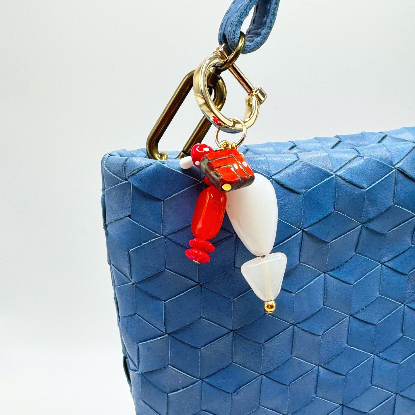 Tiny Mushroom Bag Charm