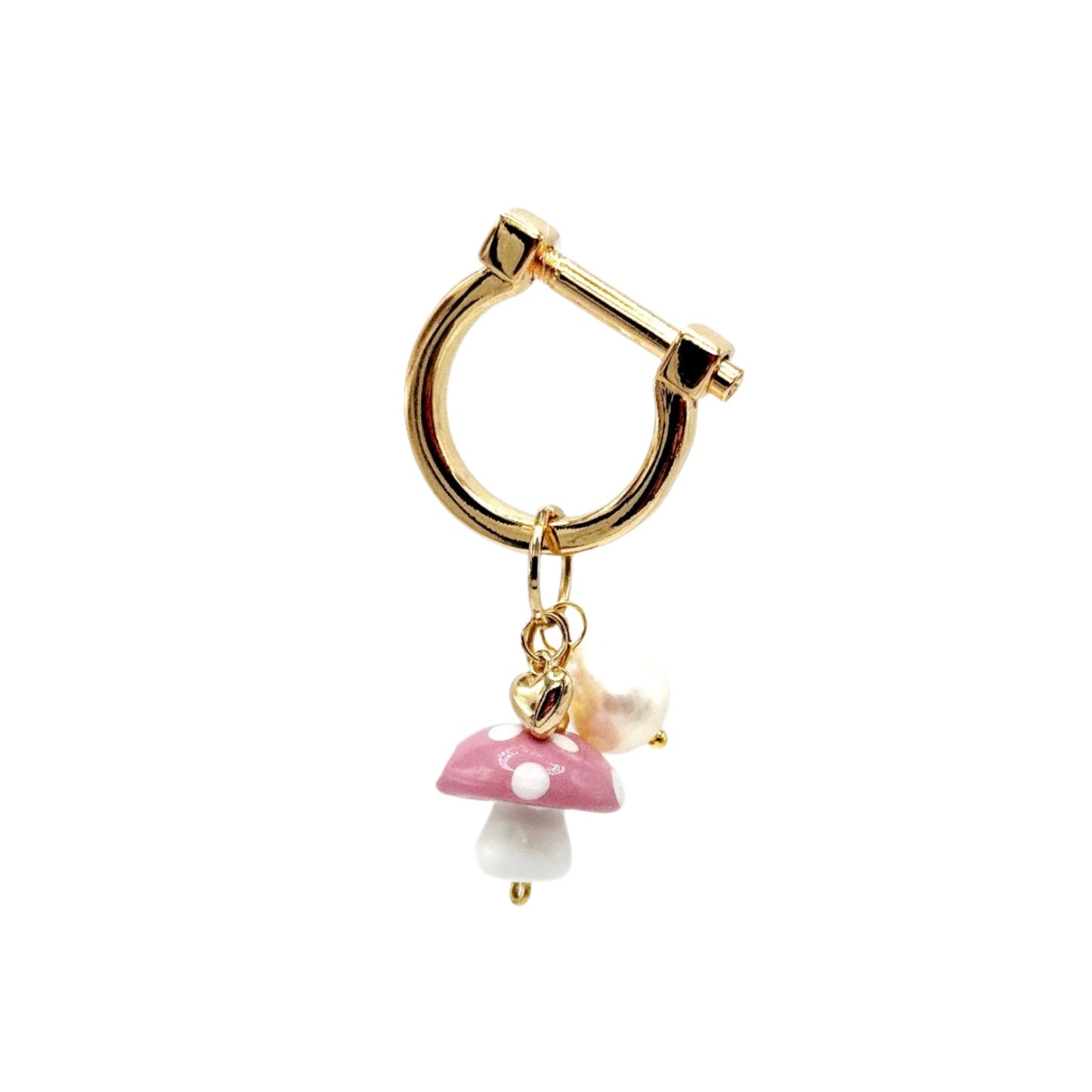 Mushroom Bag Charm