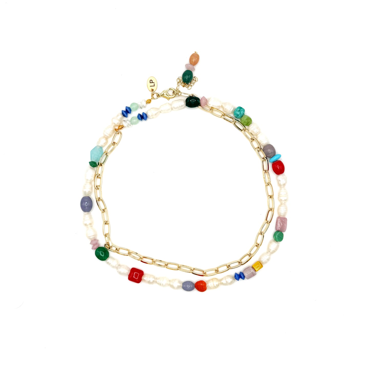 Wrap Necklace With Chain