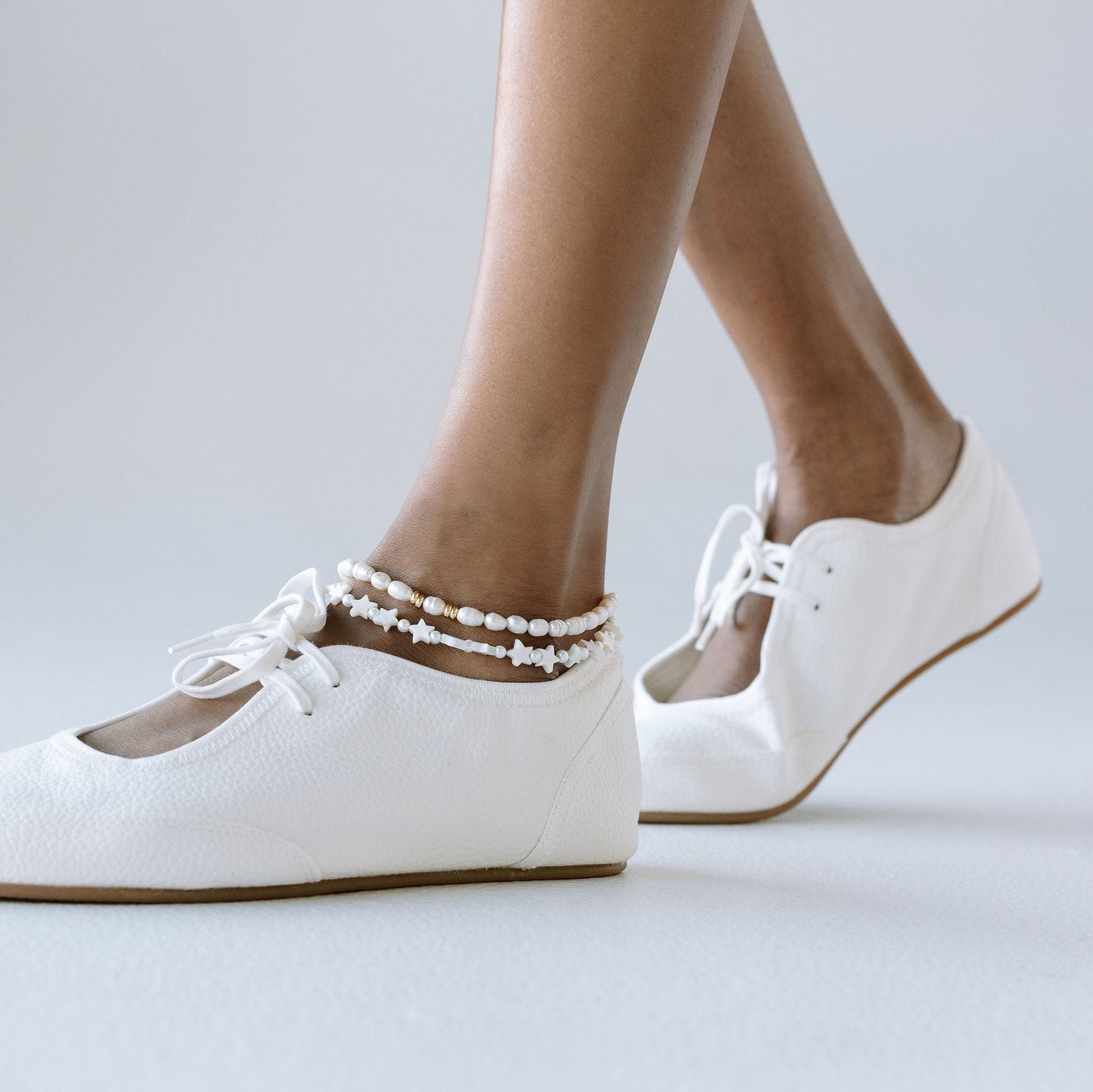 Tiny Pearl Anklet