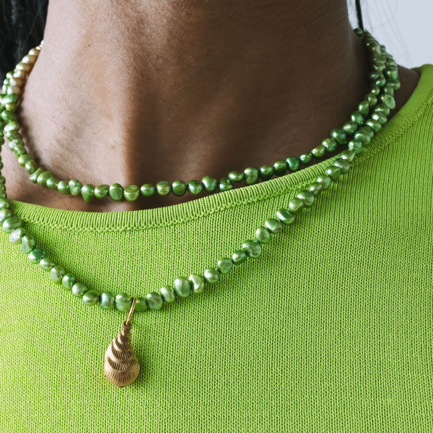 Shell Wrap Necklace