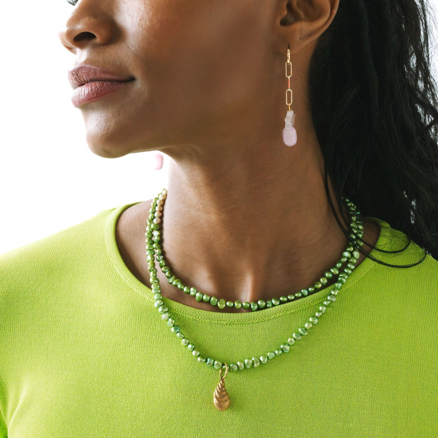 Shell Wrap Necklace
