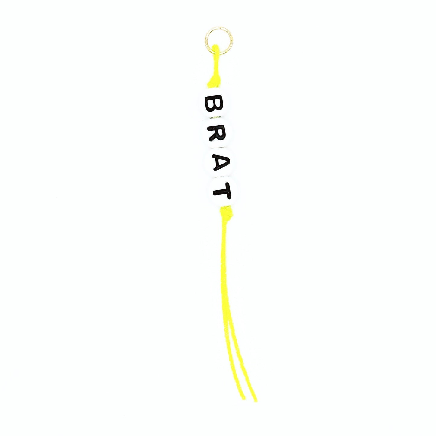 BRAT Bag Charm