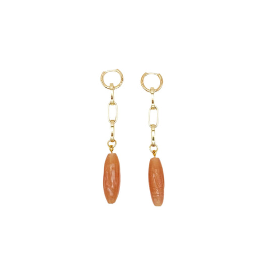 Peach Earrings