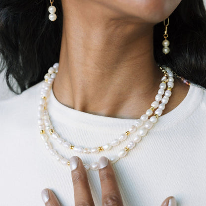 Pearl Wrap Necklace